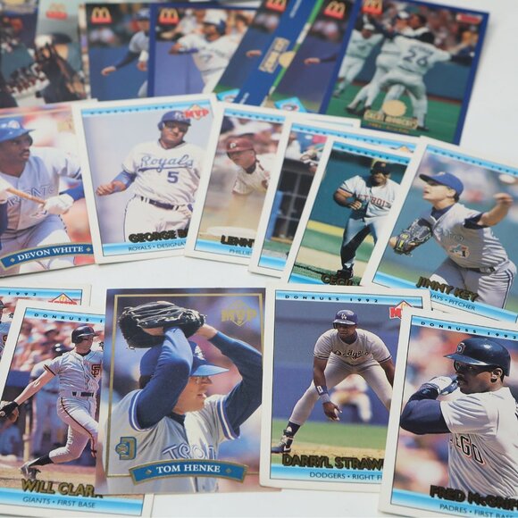 DonRuss Toronto Blue Jay MLB Baseball Cards 92/93 McDonalds Great Moments & MVP - Picture 12 of 14